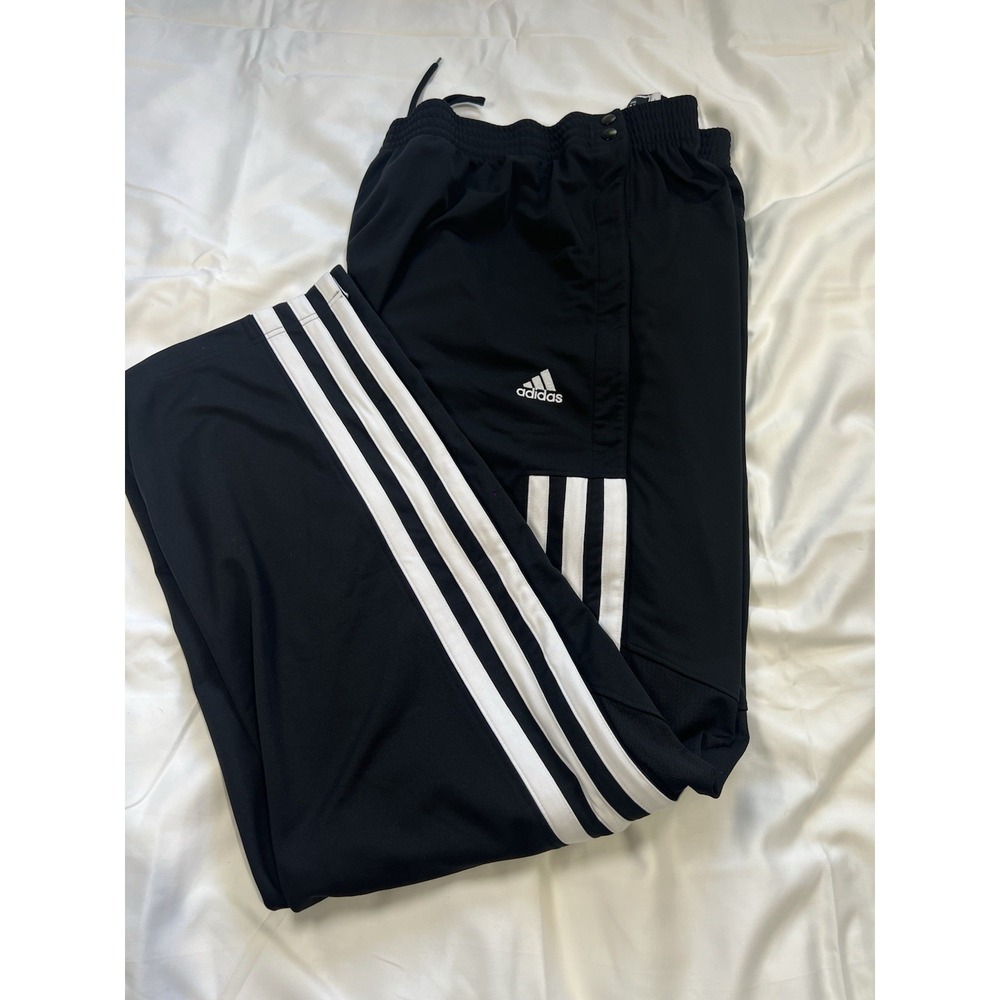 adidas NBA Snap Button Tear Away Warm-Up Pants Size 2XL+2 Clima‎ Cool - Picture 4 of 8